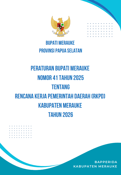 Cover RKPD KABUPATEN MERAUKE TAHUN 2026